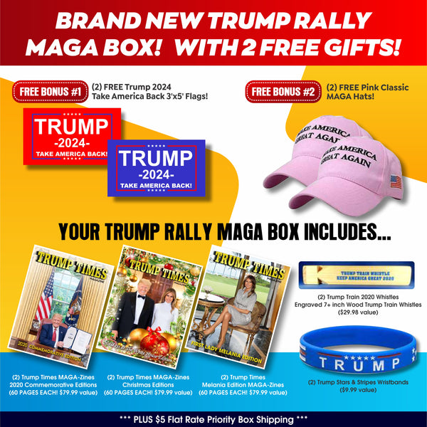 🇺🇸 TRUMP RALLY MAGA BOX! 🇺🇸